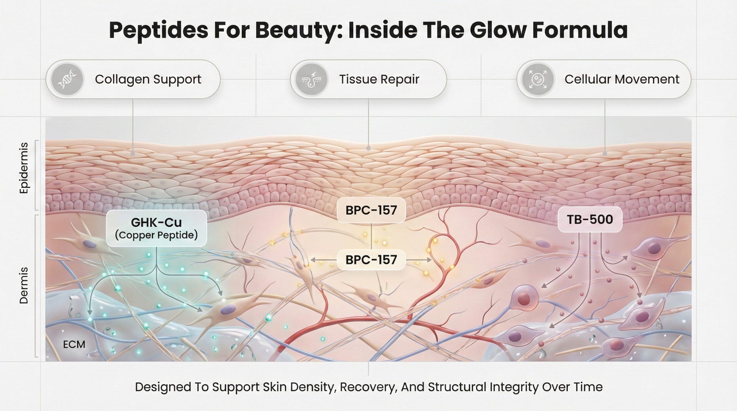 Peptides for Beauty: Inside the GLOW Formula
